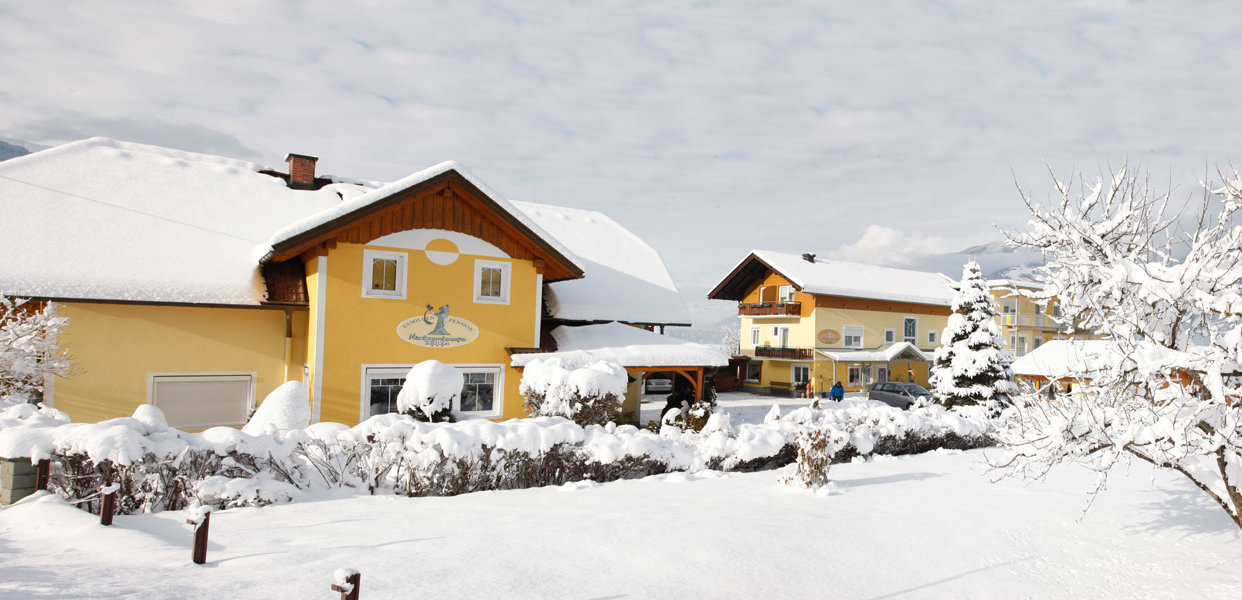 Winter at the Hotel Garni Zerza at Nassfeld