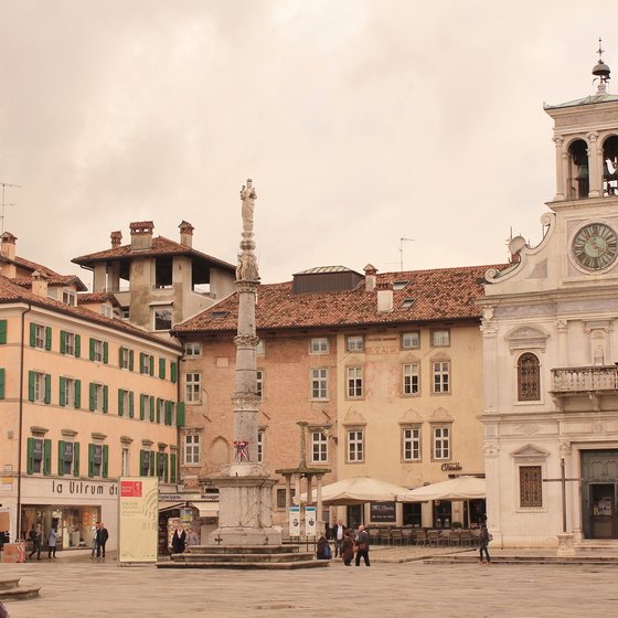 Main square of the city of Udine.