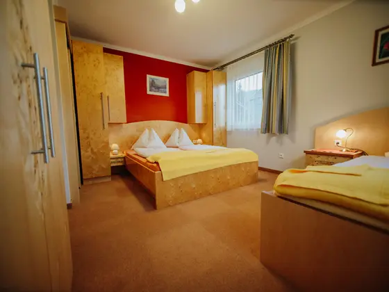 Double room at Hotel Garni Zerza at Nassfeld Double room at Hotel Garni Zerza at Nassfeld