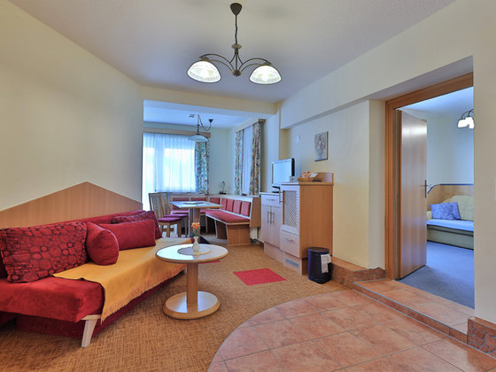 Family Room No. 67 at Hotel Garni Zerza