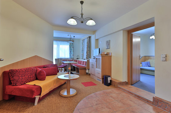 Suite at the Hotel Garni Zerza at Nassfeld