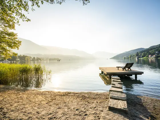 Lying on Lake Millstatt in Carinthia. Lying on Lake Millstatt in Carinthia.