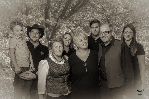 The Zerza family in Tröpolach am Nassfeld