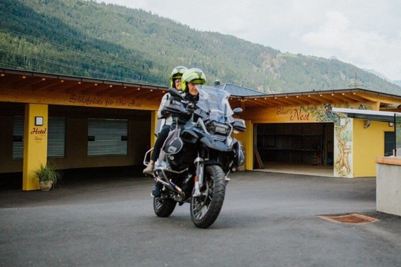 Motorcycle tour at Nassfeld in Carinthia