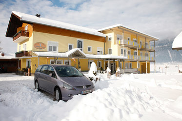 Winter at the Zerza Bed and Breakfast in Carinthia
