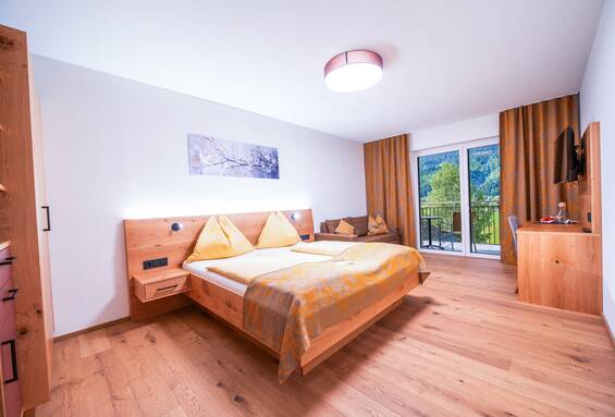 Superior Double Room at Hotel Garni Zerza.