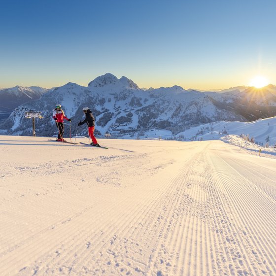 Skiing in Nassfeld (c) Martin Luegger.