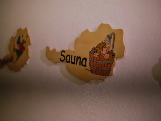 Sauna at Hotel Garni Zerza