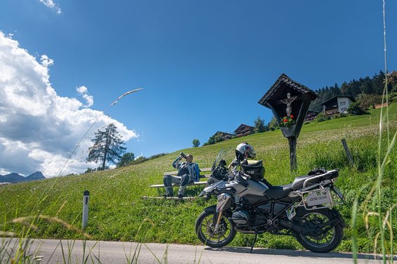 Coffee tour by motorcycle at Nassfeld (c) Peter Wahl