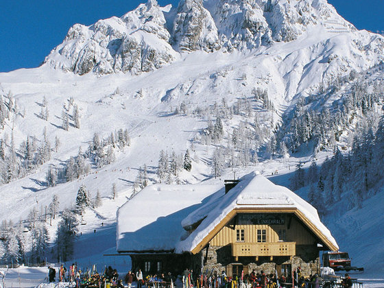 Hut on the Gartnerkofel at Nassfeld