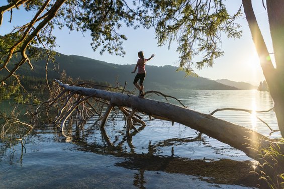SlowTrail at Lake Weissensee (c) Weissensee Information.