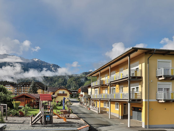 View of the Hotel Garni Zerza