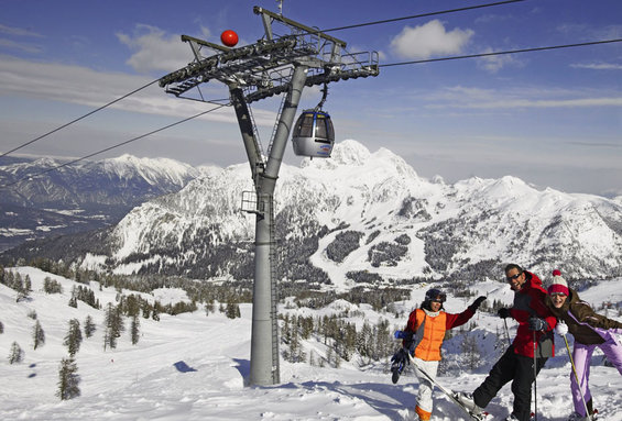 the Nassfeld ski resort in Carinthia
