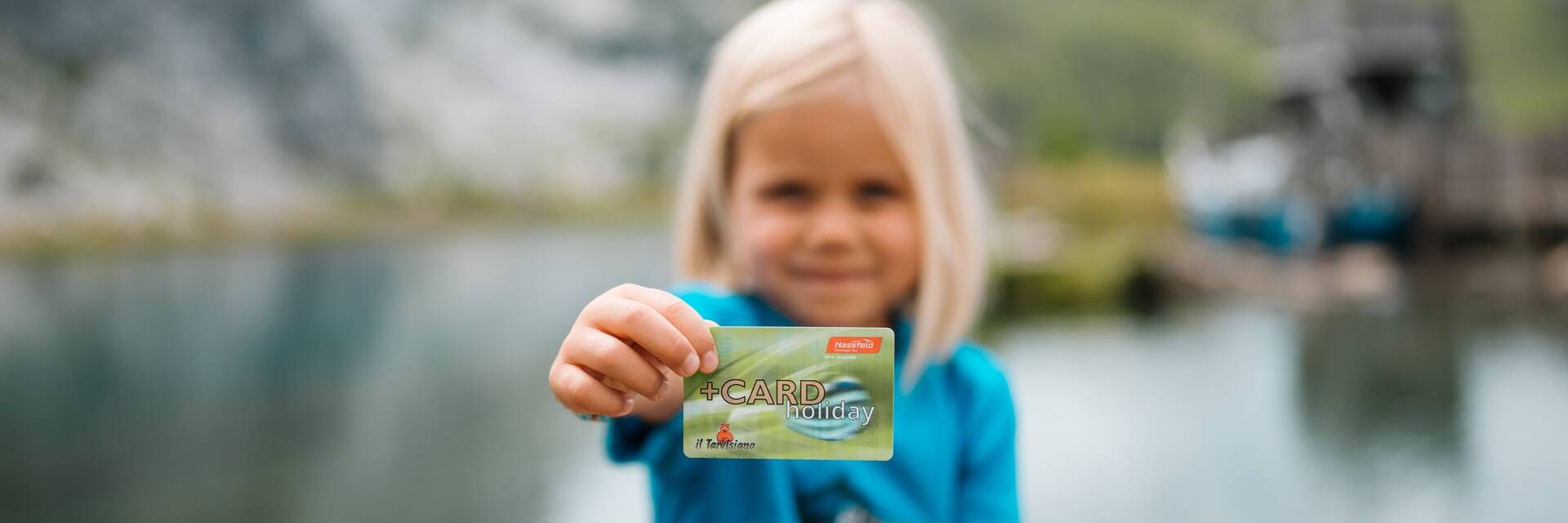 Child with the +CARD holiday (c) Martin Hoffmann - nassfeld.at.