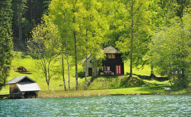 River at Nassfeld in Carinthia