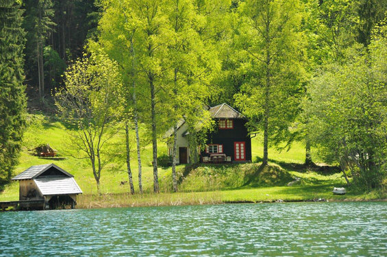 River at Nassfeld in Carinthia