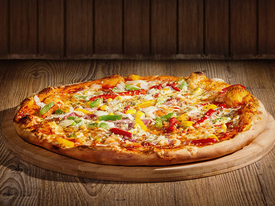 Delicious pizza at Andi's Bar at Nassfeld