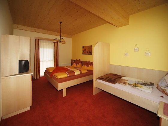 Comfort bedrooms in the Zerza bed and breakfast