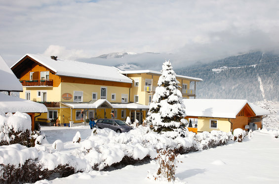 Winter at the Hotel Garni Zerza at Nassfeld