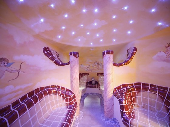 Wellness area at the Hotel Garni Zerza am Nassfeld