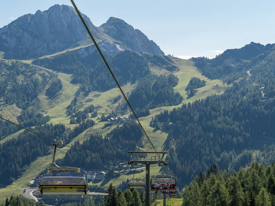 Mountain railway in summer (c) TineFoto - nassfeld.at.