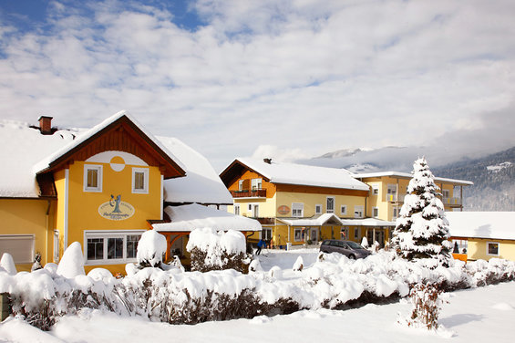 Winter at the Hotel Garni Zerza at Nassfeld